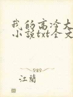 我的高冷大小姐小说txt全文下载