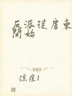 反派从房东太太开始封面