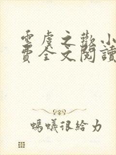 云虞之欢小说免费全文阅读