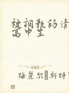 被调教的清纯女高中生