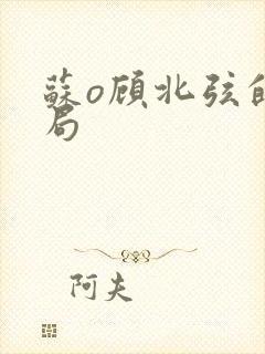 苏o顾北弦的结局封面