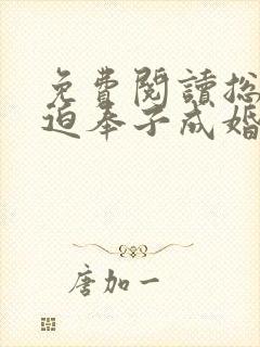 免费阅读总裁被迫奉子成婚了全文