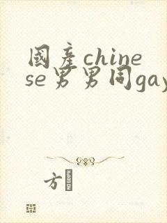 国产chinese男男同gaygay网站