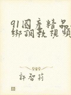 91国产精品捆绑调教视频封面