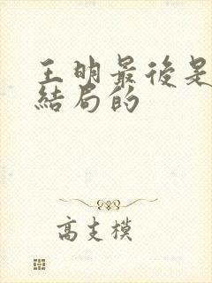 王明最后是什么结局的