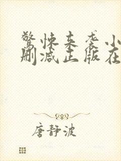 惊悚来袭小说无删减正版在线阅读