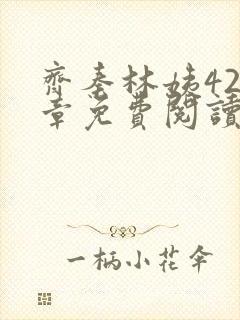 齐秦林姨420章免费阅读