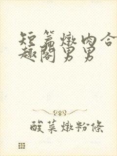 短篇炖肉合集笔趣阁男男封面