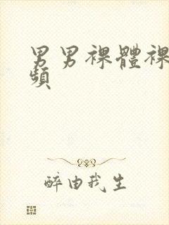 男男裸体裸交视频