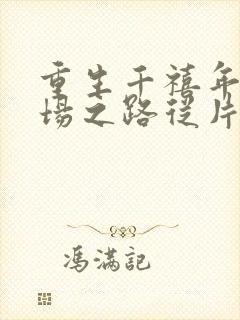 重生千禧年:官场之路从片警开始小说