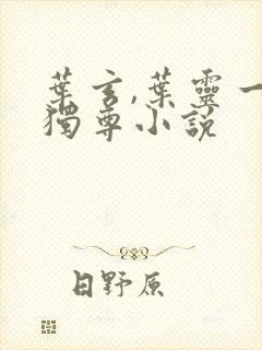 叶玄,叶灵一剑独尊小说封面