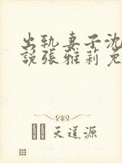 出轨妻子沈丹小说张雅莉免费阅读封面