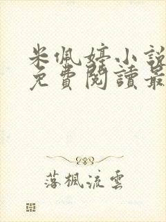 米佩婷小说全文免费阅读最新章节