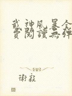 武神风暴全文免费阅读无弹窗笔趣阁