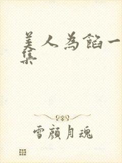 美人为馅一共几集封面