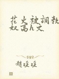 花火被调教成肉奴高h文