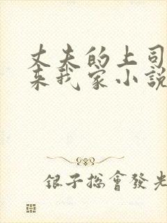 丈夫的上司王总来我家小说免费阅读