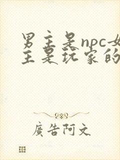 男主是npc女主是玩家的小说