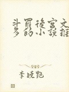 斗罗后宫文女主多的小说推荐