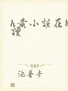 h黄小说在线阅读