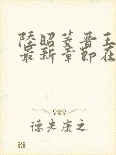 陆昭菱晋王小说最新章节在线阅读