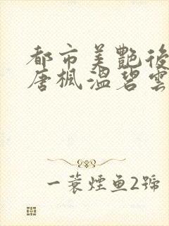 都市美艳后宫(唐枫温碧云)