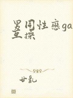 男同性恋gay互操封面