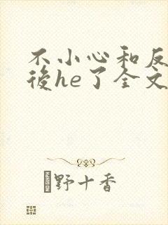 不小心和反派影后he了全文免费阅读