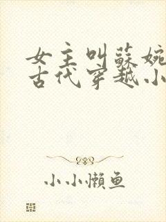 女主叫苏婉玉的古代穿越小说