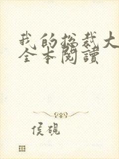 我的总裁大老婆全本阅读