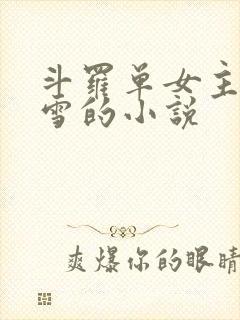 斗罗单女主千仞雪的小说