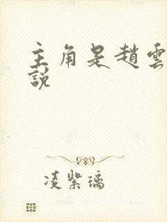 主角是赵云的小说