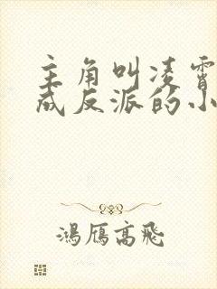 主角叫凌霄穿越成反派的小说