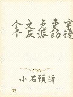 全文免费穿成五个反派的后娘