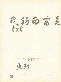 我的白富美老婆 txt