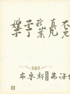 嫂子我真不是傻子了叶凡免费封面