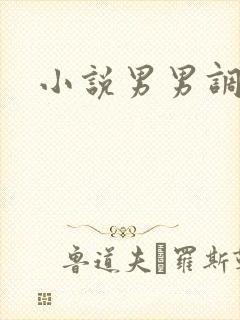 小说男男调教h