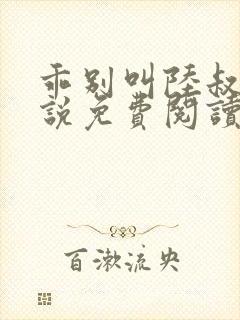 乖别叫陆叔叔小说免费阅读