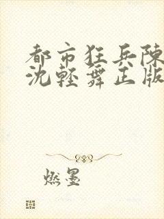 都市狂兵陈六何沈轻舞正版