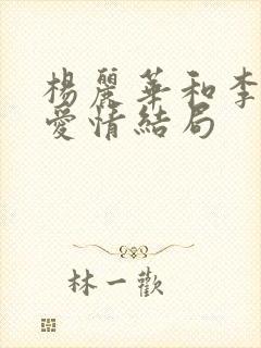 杨丽华和李渊的爱情结局封面