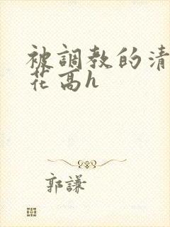 被调教的清纯校花高h