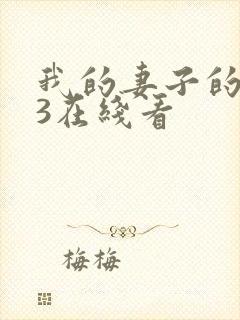 我的妻子的姐姐3在线看封面