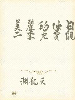 美丽的他日剧第二季免费观看高清