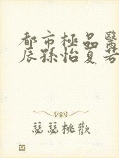 都市极品医神叶辰孙怡夏若雪的小说