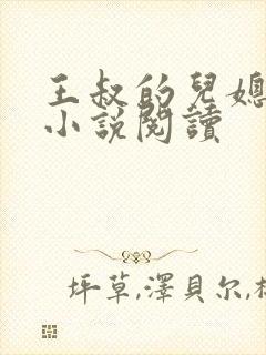 王叔的儿媳孙茹小说阅读