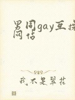 男同gay互操网站