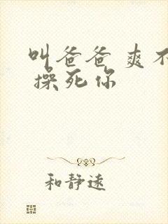 叫爸爸 爽不爽 操死你