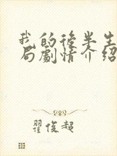 我的后半生大结局剧情介绍封面