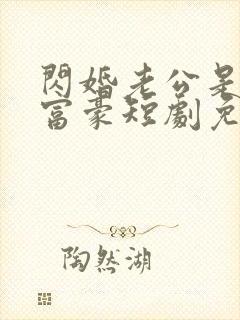 闪婚老公是超级富豪短剧免费观看