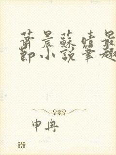 萧晨苏晴最新章节小说笔趣阁